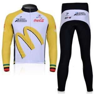 2012 McDonald team harness long sleeved cycling clothing / bike 