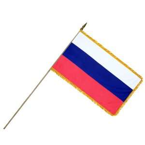  Russian Federation Flag 12X18 Inch Mounted E Poly With 