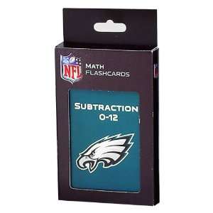  NFL Philadelphia Eagles Subtraction Flash Cards Sports 
