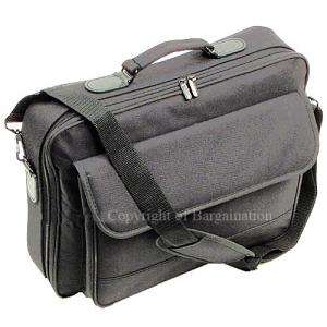 171615Laptop Notebook carrying bag case briefcase ~ black  