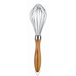    Cuisipro Bamboo Handle 10 Balloon Whisk, Caramel