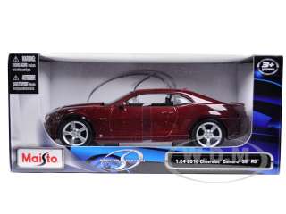 Brand new 1:24 scale diecast model car of 2010 Chevrolet Camaro RS SS 