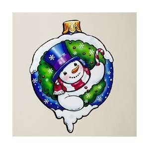  Pack of 3 Snowman Shatterproof Commercial Christmas Decorations 
