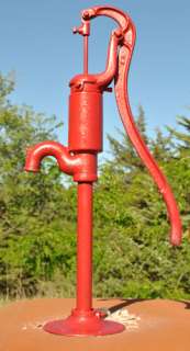 Vintage Deming Pump Co Salem Ohio Cast Iron Farm Hand Water Well Pump 