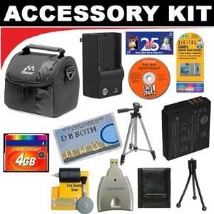  4GB DB ROTH Deluxe Accessory kit For The Canon Powershot S500 