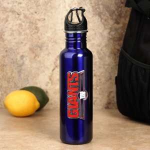  New York Giants Royal Blue 750ml Stainless Steel Water Bottle 
