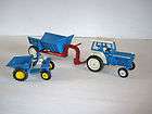 Britains Farm 132 FORD TRACTOR JEEP LAND ROVER + IMPLEMENT JOB LOT 