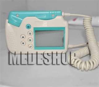 Fetal Doppler 2MHZ Probe LCD Screen Baby Heart Monitor+ Battery  