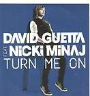 David Guetta & Nicki Minaj Turn Me On 7remix Promo Cd   New