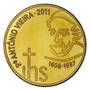 Gold+ 0,25 EURO 2011 PORTUGAL *Father António Vieira*  