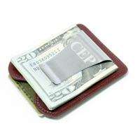 Leather Smart Money Clip® by Storus® w/ LASER ENGRAVING  