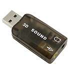   Sound Adapter Card External Audio 3D Virtual 3.5mm Jack Plug & Play