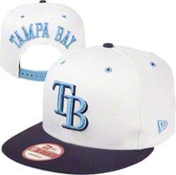 Tampa Bay Rays New Era Arch Snap 2 Adjustable Snapback Hat 