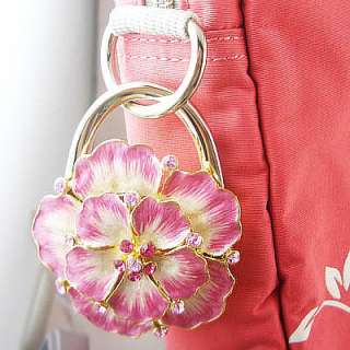 New Design flower Purse Hook can hang Bag Hanger BH45A  