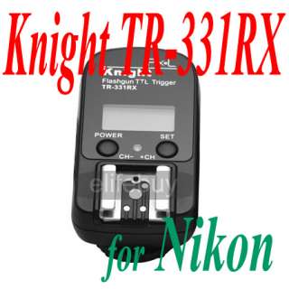 Pixel Knight TR 331RX for Nikon I TTL Wireless Flash Receiver  