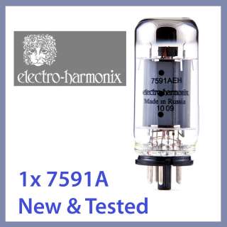 1x NEW Electro Harmonix 7591A EH 7591 Vacuum Tube TESTED  