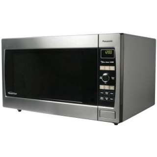 Panasonic Full Size 1.6 Cu. Ft. 1250W Microwave in Stainless Steel 
