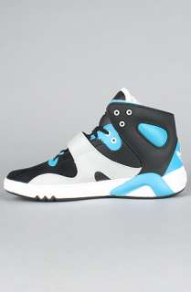 adidas The Roundhouse Mid Sneaker in Black Turquoise White  Karmaloop 