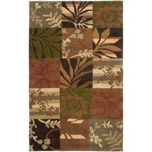   Green 3 Ft. 6 In. X 5 Ft. 6 In. Area Rug MERE 8818 