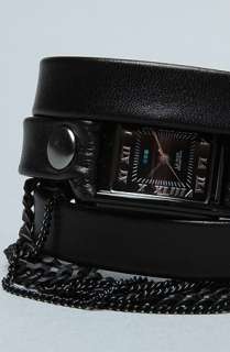 La Mer The Onyx Multi Chain Watch  Karmaloop   Global Concrete 