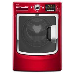 Maytag Maxima 4.3 cu. ft. High Efficiency Front Load Washer in Crimson 