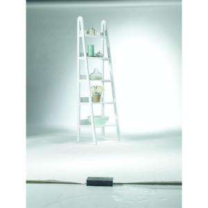 Home Decorators Collection Torrence 30 in. W White 5  Shelf Ladder 