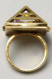 Obey The Trapped Ring in Antique Gold  Karmaloop   Global 