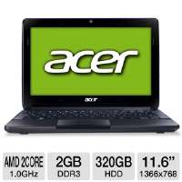 Acer Aspire One AO722 0473 LU.SFT02.171 Refurbished Netbook   AMD Dual 