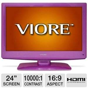 Viore LC24VF56PR 24 Class LCD HDTV   1080p, 1920 x 1080, 169, 5 ms 