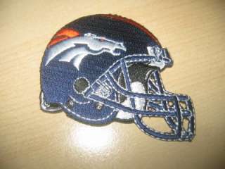 Denver Broncos Patch Iron On Helmet NFL AFC TOP QUALITY  