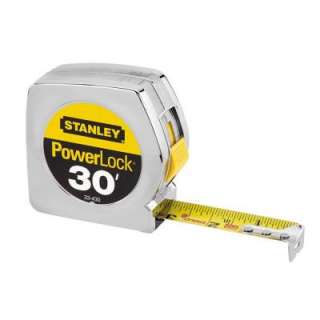 Stanley 30 ft. Tape Measure 33 430L 