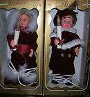 Telco Motion ettes Red Head Girl with Fur Muff Victorian Christmas 