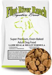 Flint River Ranch Lamb Millet Rice Dog Food 10lb  