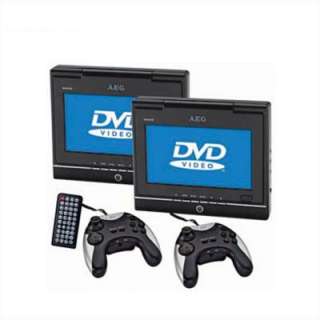 AEG DVD 4533 DVD Player Car Cinema inkl. 2 Game pads  