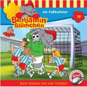 Benjamin Blümchen Folge 19 Als Fussballstar [Audio  CD] Benjamin 