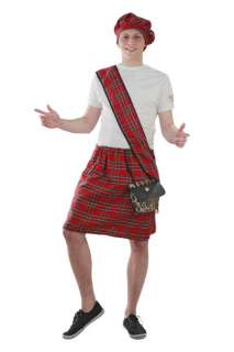 Ein Kostüm für Männer, welches Sie aussehen lässt, wie ein Schotte 