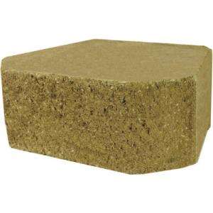 Oldcastle 6 in. x 16 in. Retaining Wall Block   Tan 16202625 at The 