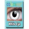 Farbige Kontaktlinsen Crazy Motivlinsen Kostüm Karneval WHITE ZOMBIE 