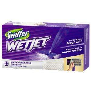 Swiffer Wet Jet Pads Refill (12 Pack) 003700008441  