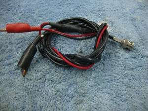 Motorola Mobile Radio Test Cable BNC with clips #R  