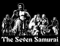 Seven Samurai T Shirt * Kurosawa Movie, Toshiro Mifune  