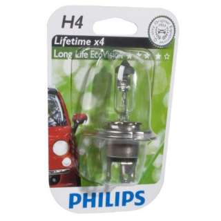 Philips 12342LLECOB1 LongLife EcoVision H4 Scheinwerferlampe 