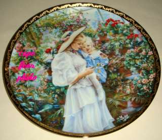 SANDRA KUCK Mother & Child PRECIOUS TIME Plate  Beauty  