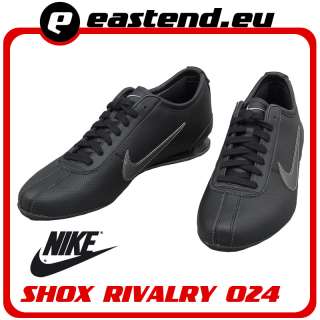 Nike SHOX RIVALRY Sneaker All Sizes schwarz weiss Neu  