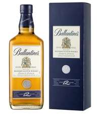 Ballantines Scotch Whisky Glass Tumblers ♚4 Lowball Old Fashion 