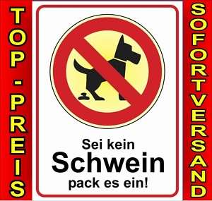 Hundeschild Hundewiese Hunde Verbot Schild Tafel A5 NEU  