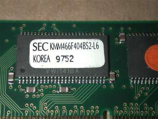 Samsung KMM466F404BS2 L​6 Dell Latitude 32mb EDO SODIMM  