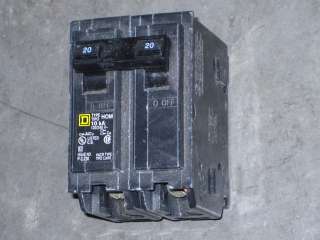   IS FOR ONE SQUARE D 2 POLE 20 AMP 120/240 VOLT CIRCUIT BREAKER HOM220