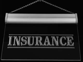 i341 b Insurance Services Neon Light Sign  