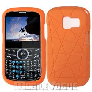 Soft Silicone Skin Case Cover For Pantech Link P7040 AT&T Orange 